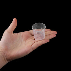 20pcs 30ml Plastic Measuring Cups with Scales for Resin Mold Tools