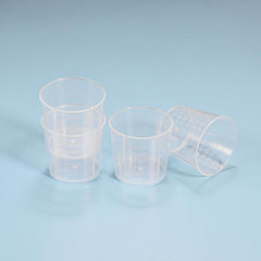 20pcs 30ml Plastic Measuring Cups with Scales for Resin Mold Tools