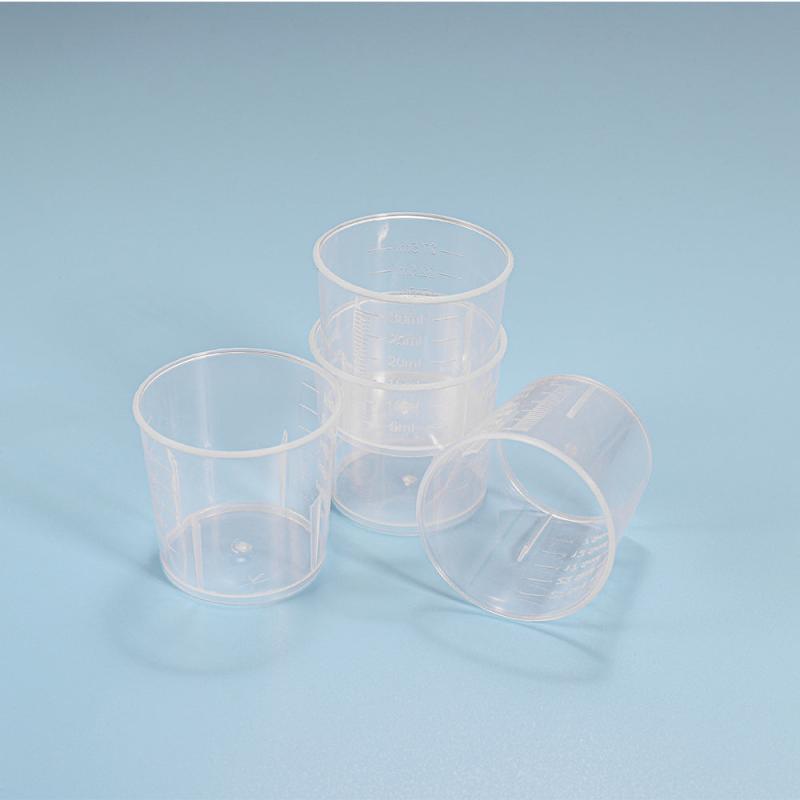 20pcs 30ml Plastic Measuring Cups with Scales for Resin Mold Tools