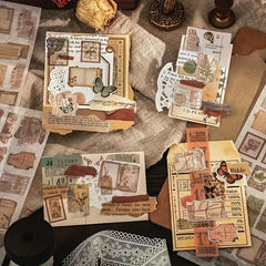 Washi Stickers Poetry Series Journal Material Stickers DIY Creative Paper