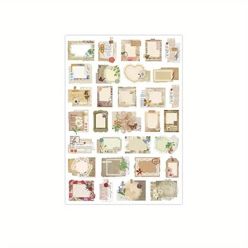 Washi Stickers Poetry Series Journal Material Stickers DIY Creative Paper