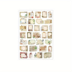 Washi Stickers Poetry Series Journal Material Stickers DIY Creative Paper