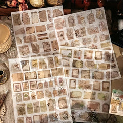 Washi Stickers Poetry Series Journal Material Stickers DIY Creative Paper