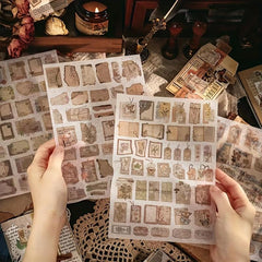 Washi Stickers Poetry Series Journal Material Stickers DIY Creative Paper