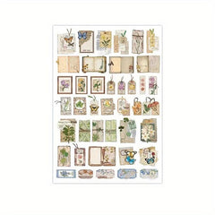 Washi Stickers Poetry Series Journal Material Stickers DIY Creative Paper