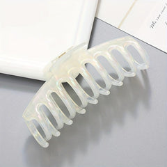 Colorful Mermaid Large Grab Clip Back Head Shark Clip