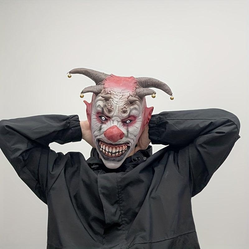 Scary Halloween Clown Mask Role Playing Full Face Latex Mask