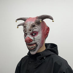 Scary Halloween Clown Mask Role Playing Full Face Latex Mask