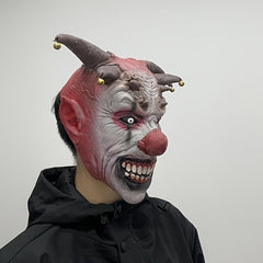 Scary Halloween Clown Mask Role Playing Full Face Latex Mask