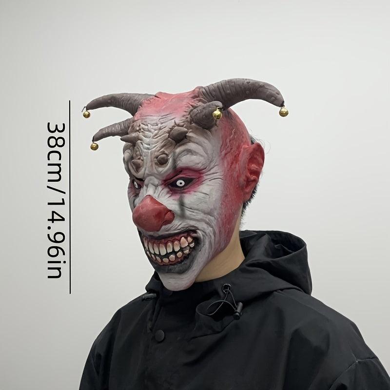 Scary Halloween Clown Mask Role Playing Full Face Latex Mask