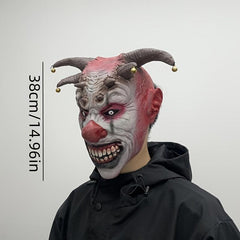 Scary Halloween Clown Mask Role Playing Full Face Latex Mask