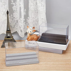 Building Block Doll Display Box Bottom Storage Toy Box