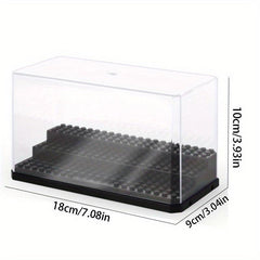Building Block Doll Display Box Bottom Storage Toy Box