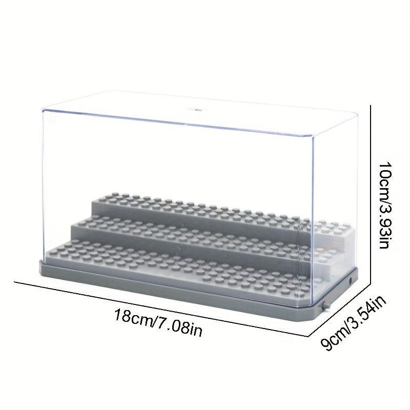 Building Block Doll Display Box Bottom Storage Toy Box