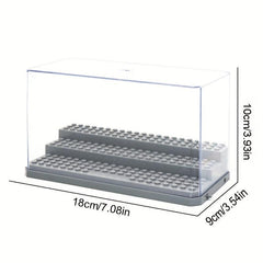 Building Block Doll Display Box Bottom Storage Toy Box