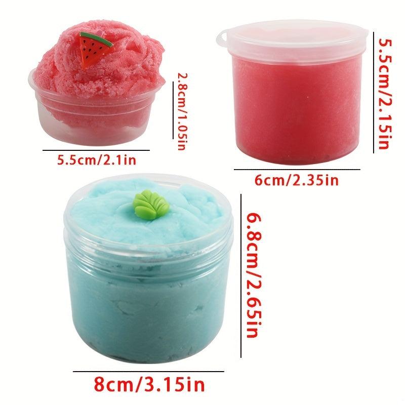 Cloud Slime Kit Stretchy Soft Scented Slime For Kids
