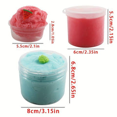 Cloud Slime Kit Stretchy Soft Scented Slime For Kids
