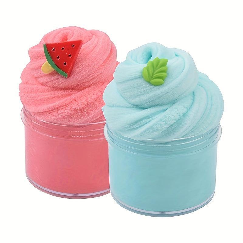 Cloud Slime Kit Stretchy Soft Scented Slime For Kids