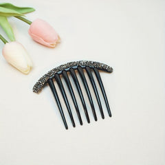 3pcs Women's Pearls & Rhinestone Hair Comb Clips