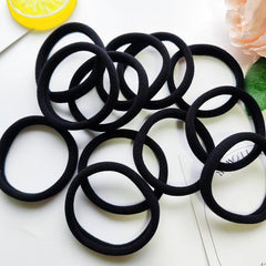 12 PCS High Elastic Nylon Hair Ties Seamless Stretchy Hair Bands