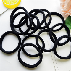 12 PCS High Elastic Nylon Hair Ties Seamless Stretchy Hair Bands