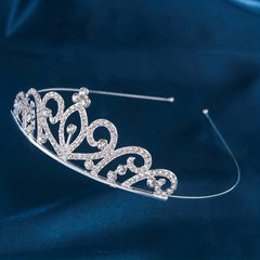 Rhinestone Crown Headband Dress Up Accessory