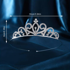 Rhinestone Crown Headband Dress Up Accessory