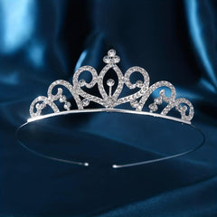 Rhinestone Crown Headband Dress Up Accessory