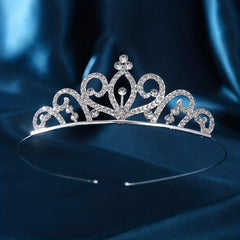 Rhinestone Crown Headband Dress Up Accessory