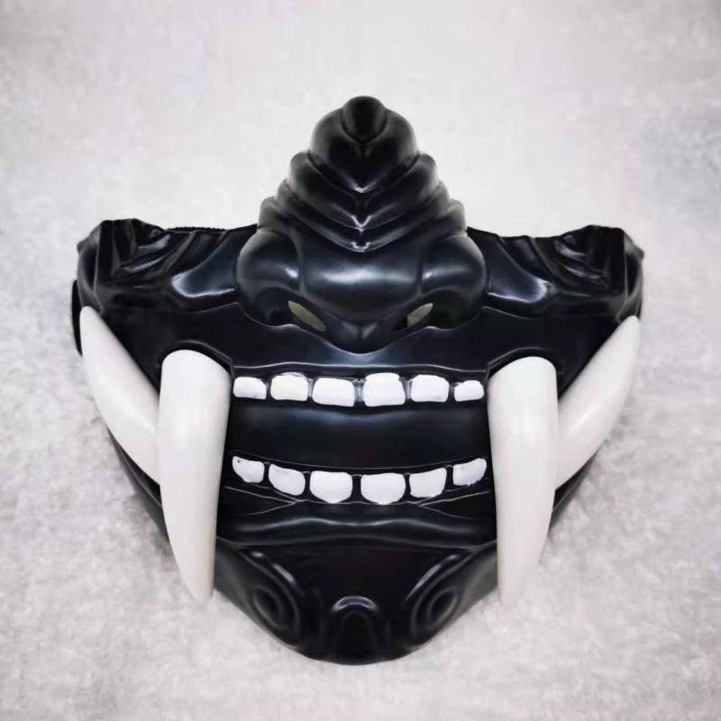Men's Halloween Red Mask Cosplay Party Hot Style