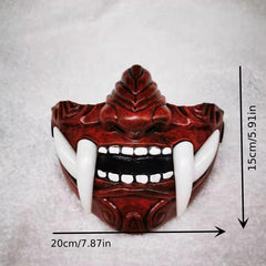 Men's Halloween Red Mask Cosplay Party Hot Style