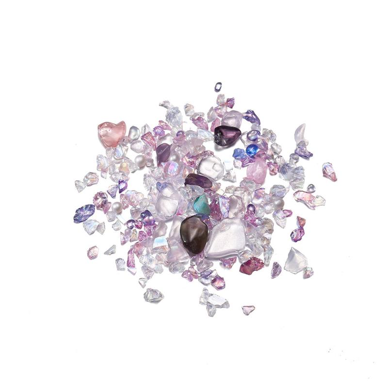 20g Glass Crushed Stone Crystal Gravel for Epoxy Resin Crafts