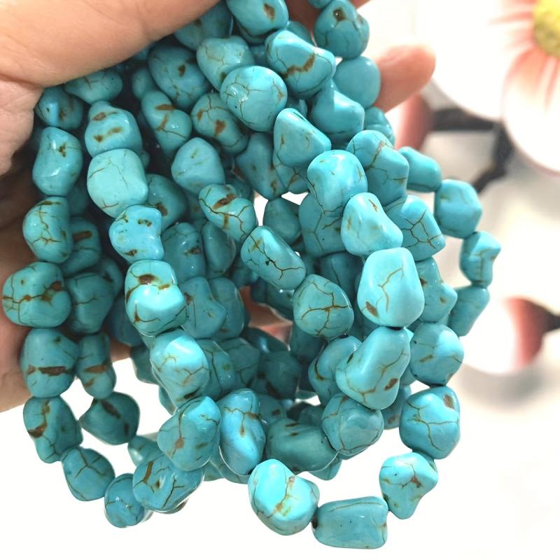 25 Natural Turquoise Healing Stones for Jewelry Making