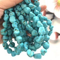 25 Natural Turquoise Healing Stones for Jewelry Making