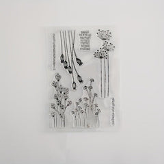 Dandelion Cartoon Transparent Stamp DIY Decoration
