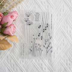Dandelion Cartoon Transparent Stamp DIY Decoration
