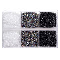 80g Crushed Glass Stones Resin Filling Epoxy Mold Irregular Crystal Nail Art