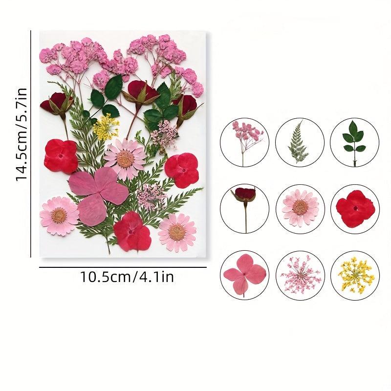 23pcs Dried Flower Kit for Resin Jewelry, Candles, Soaps, Nail Decor