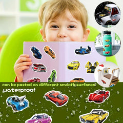 100pcs Racing Car Stickers Tank Racing Off Road Vehicle Stickers