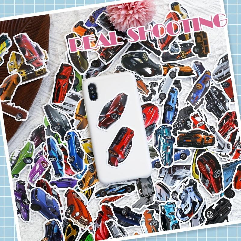 100pcs Racing Car Stickers Tank Racing Off Road Vehicle Stickers