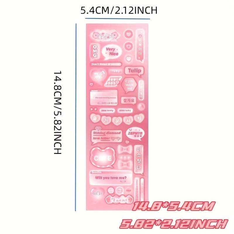 100pcs Cartoon Stickers Guka Stickers Party DIY Stickers Y2K Style