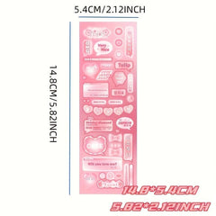 100pcs Cartoon Stickers Guka Stickers Party DIY Stickers Y2K Style