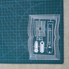 Metal Book Cutting Dies Set for DIY Crafts & Scrapbooking