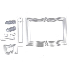 Metal Book Cutting Dies Set for DIY Crafts & Scrapbooking