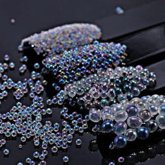 Mini Bubble Ball Beads & Resin Fillers for Nail Art