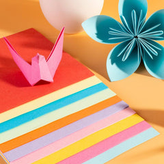100pcs Children's Origami Colored Paper Toys