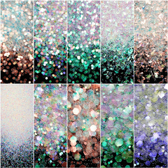 10g Glitter Powder Polygonal Sequins for DIY UV Nail Art