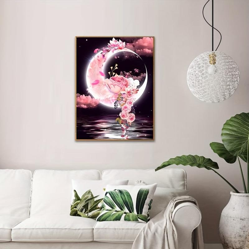 Adult Diamond Painting Kit 11.8X15.7 Inches - DIY Handcrafted Wall Decoration