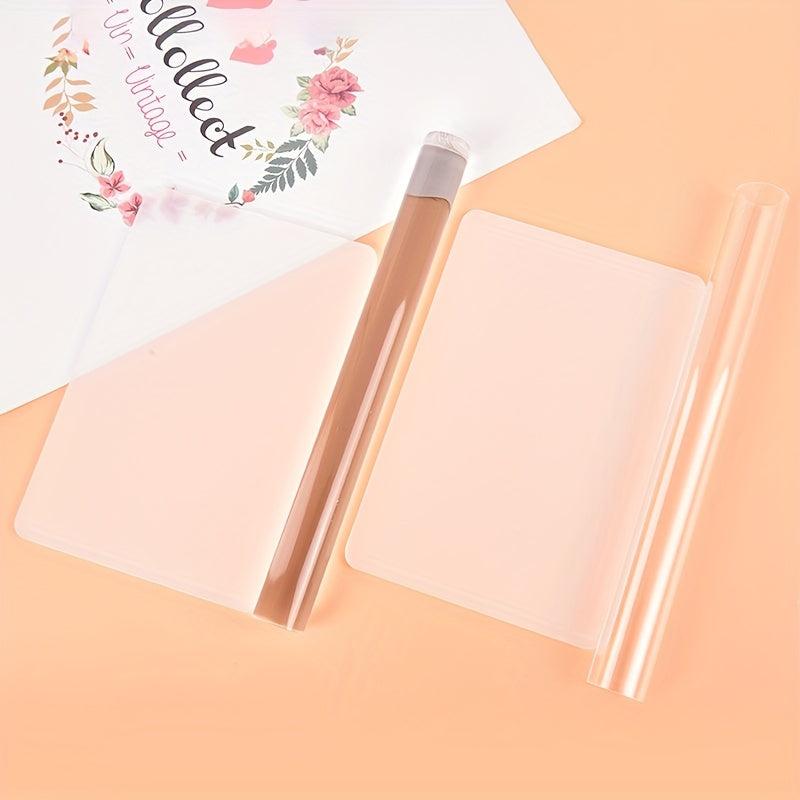 Solid Clay Rolling Pin Acrylic Clay Roller DIY Modelling Clay Tools