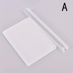 Solid Clay Rolling Pin Acrylic Clay Roller DIY Modelling Clay Tools